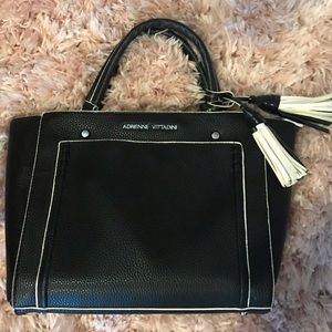 Black and White Adrinne Vittadini Purse
